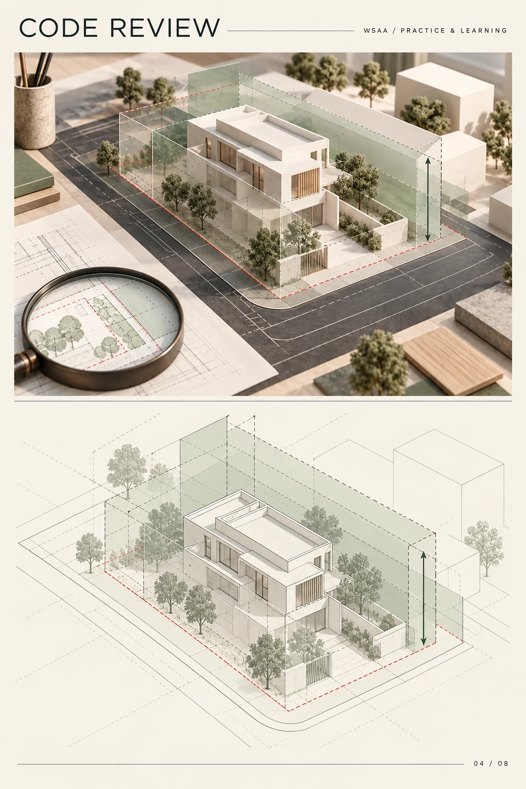 教程四：法規檢討：AI 生成建築線條圖解